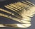 1950s Vintage 1950s International Silver Co. "Americana Golden Heritage" Flatware - 21-Piece Collection For Sale - Image 5 of 18