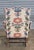 Wood Mid 20th Century Kittinger Colonial Williamsburg Mahogany Wing Chair Cw 44 Schumacher Fabric For Sale - Image 7 of 10