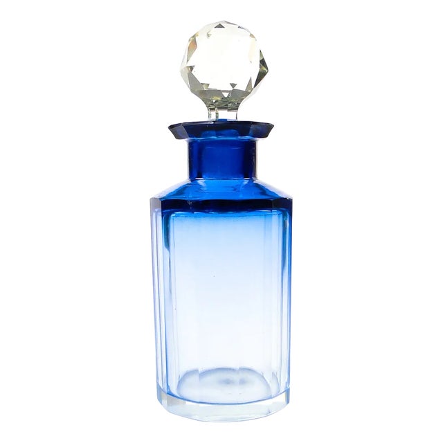 Art Deco Carafe from Moser, Former Czechoslovakia, 1930s For Sale