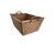 French Country 1960s French Wicker Market Basket Extra Large 33" X 24" For Sale - Image 3 of 6