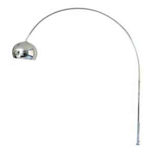 Vintage Arco Floor Lamp Attributed to Achille and Pier Giacomo Castiglioni for Flos, Italy, 1960s
