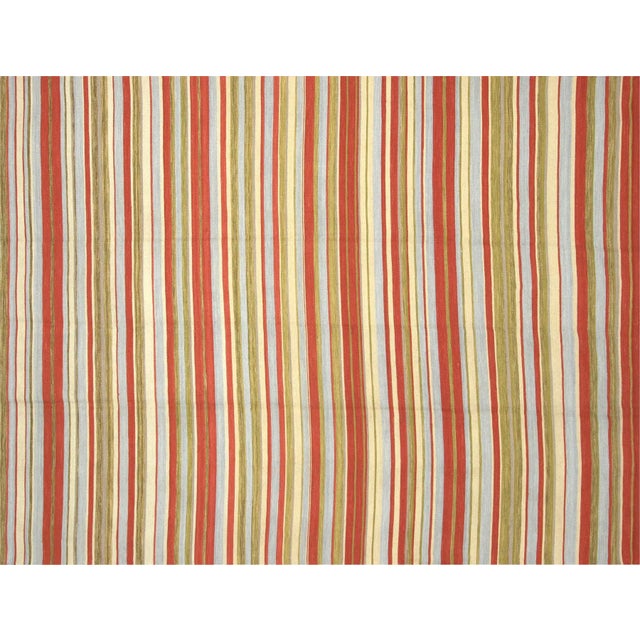 2000 - 2009 Contemporary Egyptian Kilim Rug For Sale - Image 5 of 5