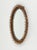Franco Albini Mid-Century Oval Rattan and Bamboo Wall Mirror in the style of Franco Albini, Italy, 1960s For Sale - Image 4 of 10