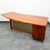Mid Century Modern Desk Executive Office Stow Davis Boomerang Large Walnut MCM For Sale - Image 10 of 12