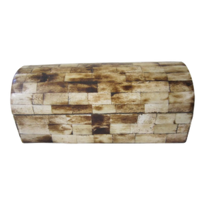 Vintage Tessellated Horn Dome Top Jewelry Box