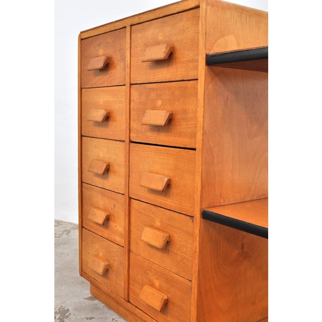 Vintage Room Divider in Beech, 1950s For Sale - Image 10 of 13