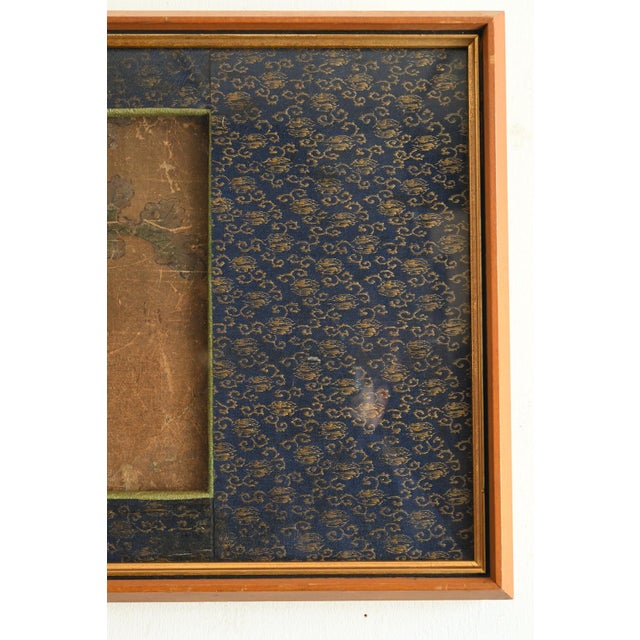 Antique Japanese Turnip Painting Fragment / Pre-Edo / Wabi-Sabi Framed Art For Sale - Image 6 of 18