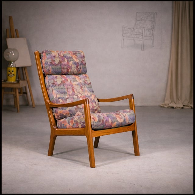 Danish Teak Senator Lounge Chair by Ole Wanscher for Cado, 1960s For Sale - Image 13 of 14