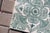 Ceramic Art Deco Tiles Set of Eight Large Portuguese Green & Terracotta Ornamental Design c.1920s For Sale - Image 7 of 12