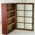 Gorgeous Antique Primitive Glass Front Wooden Painted Cabinet Cupboard For Sale - Image 12 of 16