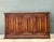 This vintage carved walnut credenza pairs mid-century craftsmanship with a striking slate top. The case is built from...