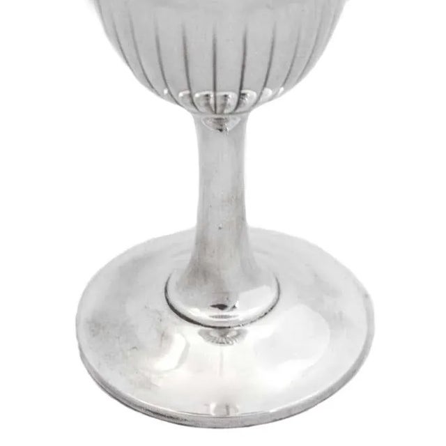 Wallace Silversmiths 1900s Sterling Silver Goblet For Sale - Image 4 of 6