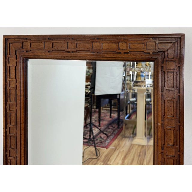 Vintage MCM Carved Wood Mirrors - Price Per Piece For Sale In Kansas City - Image 6 of 8