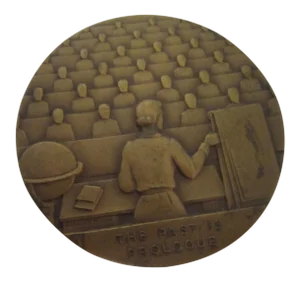 Modernist Bronze Medal