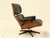 Black Set of Vintage Lounge Chair and Ottoman by Charles & Ray Eames for Vitra, 2000s For Sale - Image 8 of 18