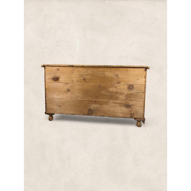 Antique English Pine Sideboard For Sale - Image 9 of 9