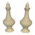Vintage Lenox Ivory Porcelain Salt & Pepper Shakers – Gold Trim, Usa, Elegant Urn Form (Pair) For Sale