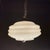 1970s Mid-Century Modern White Glass Pull Down Dining Room Pendant Lamp, 1970s For Sale - Image 5 of 11