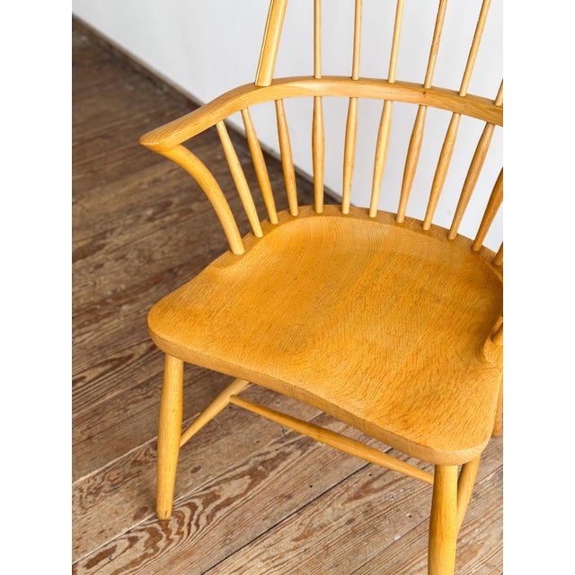 Brutalist Armchair in Pine by Tage Poulsen For Sale - Image 9 of 18