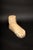 Figurative Step Back in Time: A Large Carved Wooden Foot with Character- 16"L For Sale - Image 3 of 5