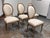 Contemporary Van Thiels for Restoration Hardware French Contemporary Round Fabric Dining Side Chairs, Set of Four For Sale - Image 3 of 12