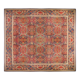 Oversized Antique French Aubusson Rug For Sale