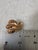 Vintage Gold-Tone Textured Cluster Clip-on Earrings For Sale - Image 4 of 5