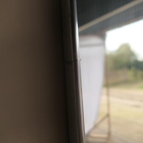 Shield Mirror in Steel For Sale - Image 16 of 18