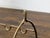 Mid 20th Century French Brass Faux Bamboo Wine Rack with Arching Motifs and Pad Feet For Sale - Image 11 of 12
