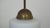Vintage Glass and Brass Pendant Lamp For Sale - Image 4 of 9