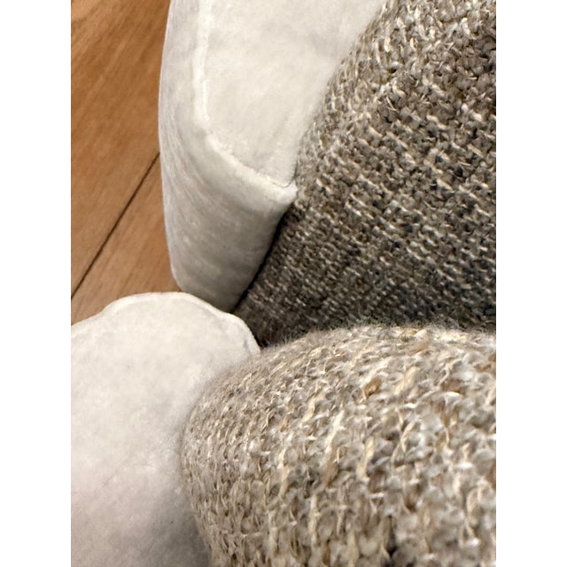 Gray Pair Adriana Hoyos Bolero 300 Armchairs For Sale - Image 8 of 14
