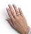Early 21st Century Gia 9.12 Carats Emerald Cut Diamond Eternity Band, Platinum, Size 6 1/2 For Sale - Image 5 of 8