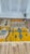 Handmade Moroccan Boujaad Rug, Mustard Grey Blue Diamond, 9'4" X 6'11" For Sale - Image 9 of 17