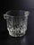 Glass ice bucket is an original decorative object realized in the 1970s. Original art glass. Made in Italy. Dimensions: 12...
