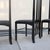 1970s Charles Rennie Mackintosh Style Ingram High Back Chairs — Set of 4 — Postmodern Gothic For Sale In Sacramento - Image 6 of 12