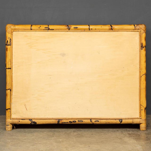 20th Century French Bamboo Chest of Drawers, 1970s For Sale - Image 3 of 16