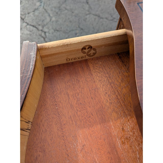 Drexel Hepplewhite Style Mahogany Side Table Circa 1980 For Sale In Washington DC - Image 6 of 8