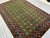 Art Deco Green Turkmen Mori Gul Tribal Wool Area Rug, 6'7" X 10'3" For Sale - Image 3 of 16