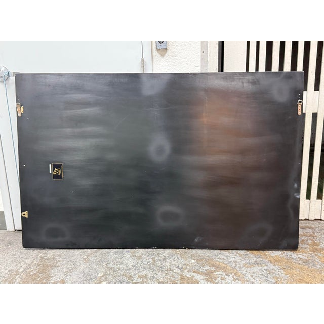 Maitland-Smith Painted Wall Panel For Sale - Image 11 of 12