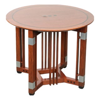 Art Deco Style Decoforma Series Round Side or Coffee Table from Schuitema For Sale