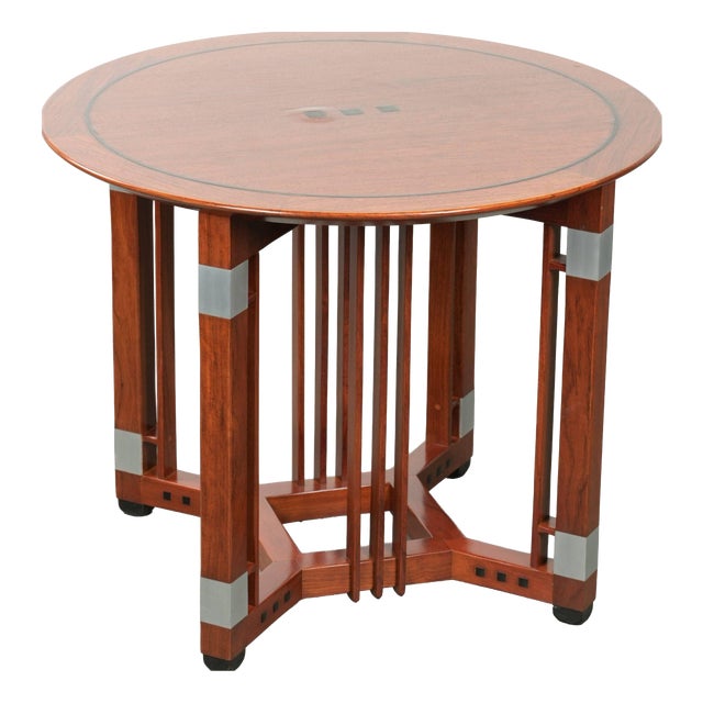 Art Deco Style Decoforma Series Round Side or Coffee Table from Schuitema For Sale