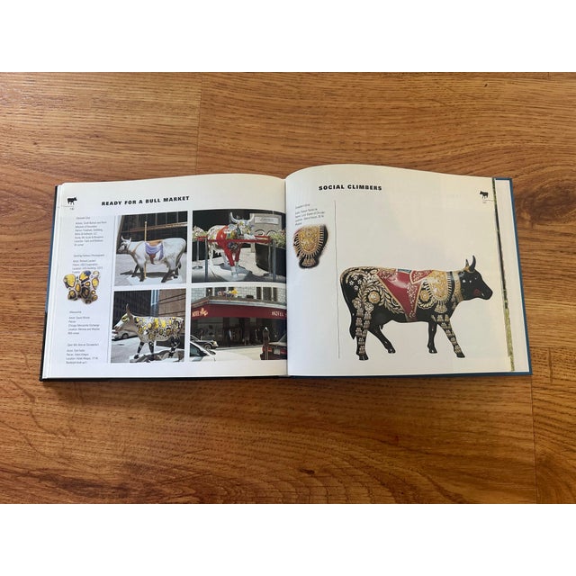 Street Art Vintage “Cows on Parade in Chicago” Hardcover Photography Book For Sale - Image 3 of 3