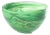 Delphine Glass Serving Bowl- Multi Green, 8" x 4" For Sale
