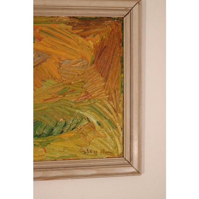 Curt Agge, Waves, 1950s, Oil on Panel, Framed For Sale - Image 17 of 18