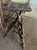 Early 20th Century Rustic Adirondack Twig Branch Stand Cabin Side Table Heart Bent Wood Motif For Sale - Image 6 of 12