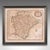 This is a small antique map of Devonshire, an English framed cartographic engraving by Robert Morden, dating to the early...