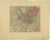 Antique Map of the Rhineland and Lotharingen attributed to C. Tirion For Sale
