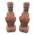Pair of Revival Terracotta Guardian Hounds For Sale