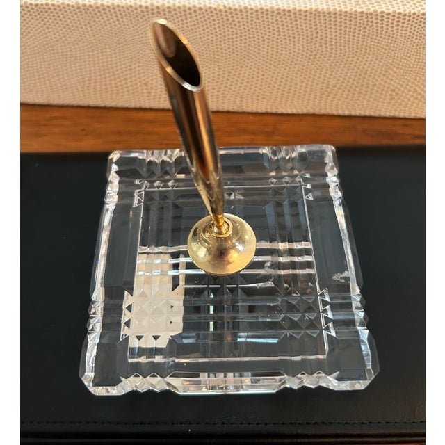 Traditional Vintage Waterford Pen Holder For Sale - Image 3 of 4