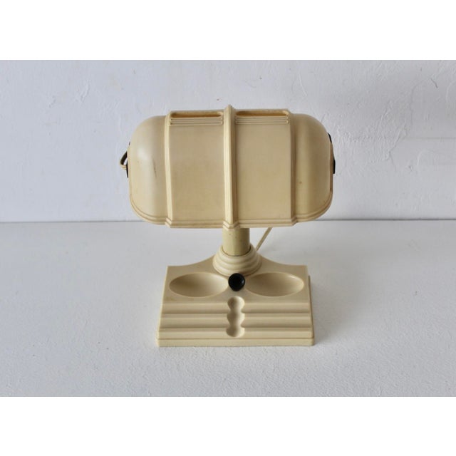 Art Deco 1940s American Art Deco Desk Lamp by Atlas Appliance Corp Brooklyn For Sale - Image 3 of 18